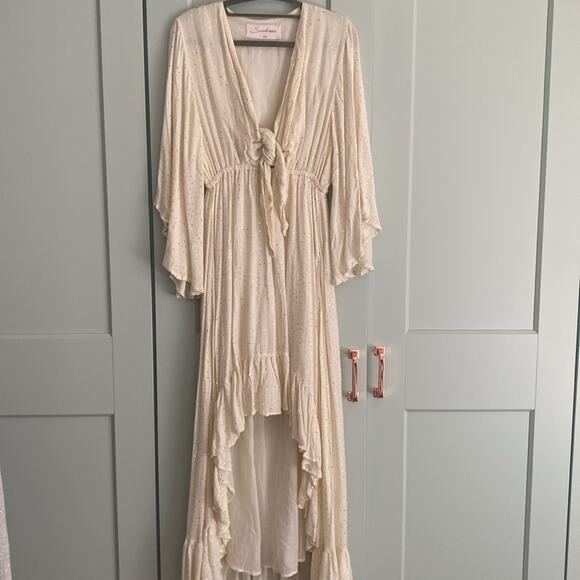 Sundress Juliana Dress In Saint Barth Coconut Ivory Sz XS Small - Picture 4 of 10